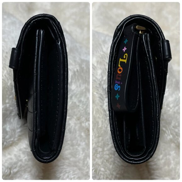 Authentic Louis Vuitton New Wave Compact Black wallet - Picture 9 of 14